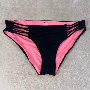 Pink Victoria’s Secret bathing suit bottoms